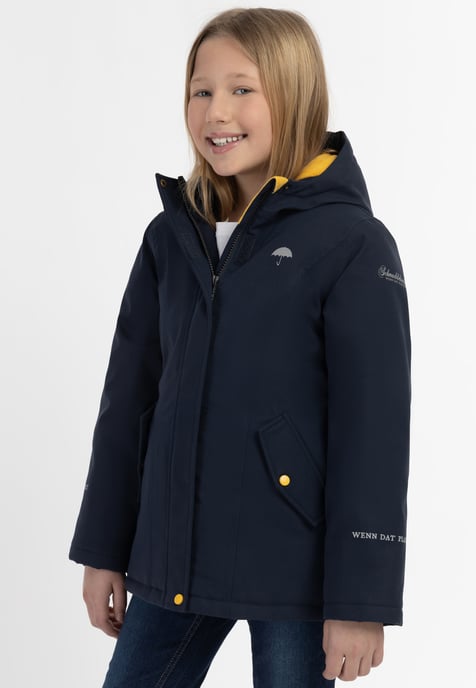 Schmuddelwedda Winter jacket Girls marine - Image 3