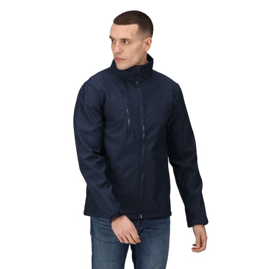 Regatta Mens Ablaze 3 Layer Softshell Jacket (Navy)