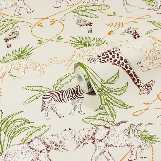 Papel Tapiz Impreso con Animales Serengeti - Image 1