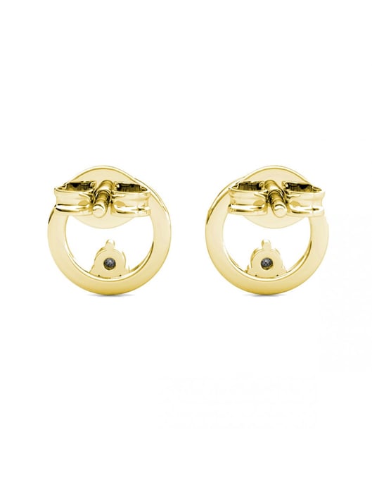 Pendientes Clarine - Oro y Cristal - Image 5