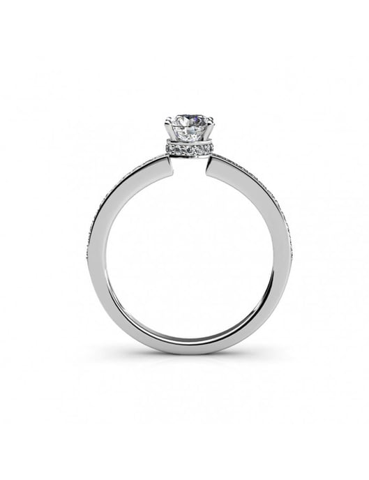 Anillo Elise - Plata y Cristal - Image 5