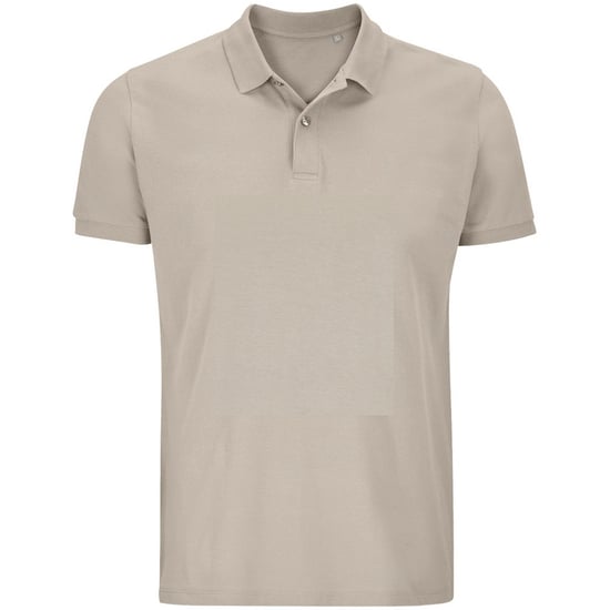 SOLS Mens Planet Piqué Organic Polo Shirt (Rope) - Image 1