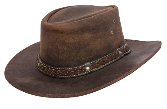 Cowboy Aussie Real Leather Bush Hat