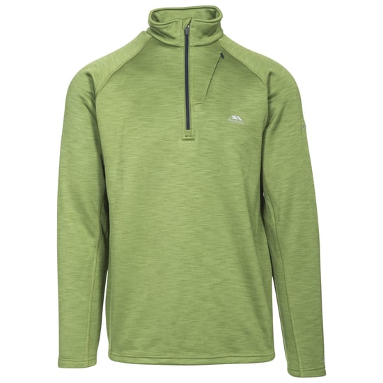 Trespass Mens Collins Half Zip Fleece Top - Image 1