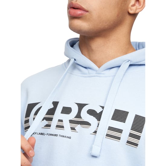 Crosshatch Mens Sullivan Hoodie (Light Blue) - Image 3