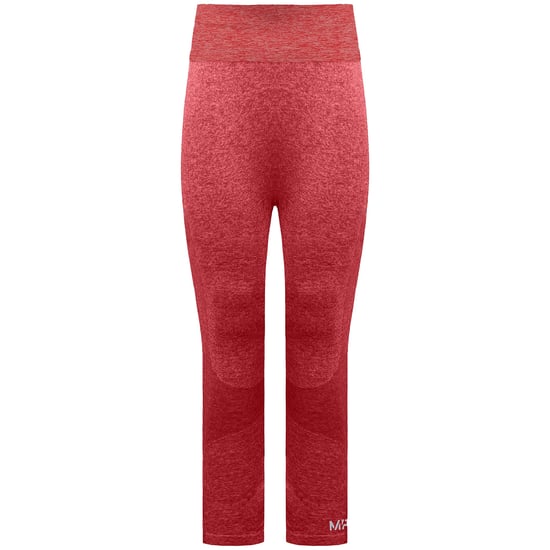 MyProtein Curve Womens Red High Waisted 3/4 Leggings - Image 1