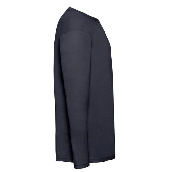 Fruit of the Loom Mens Valueweight Long-Sleeved T-Shirt (Deep Navy) - Image 3