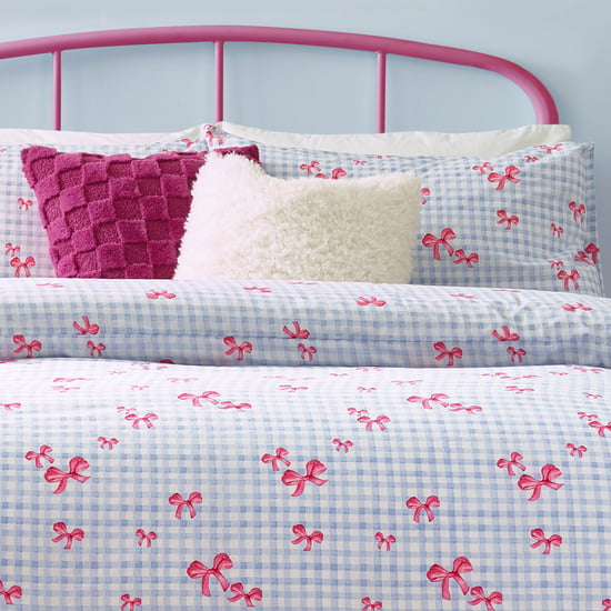 Conjunto de Funda Nórdica con Estampado de Lazos a Cuadros Heya Home - Image 3