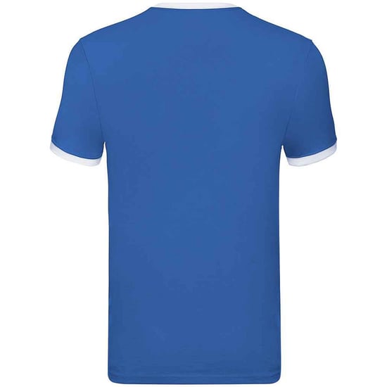 Fruit of the Loom Mens Ringer Contrast T-Shirt (Royal Blue/White) - Image 2
