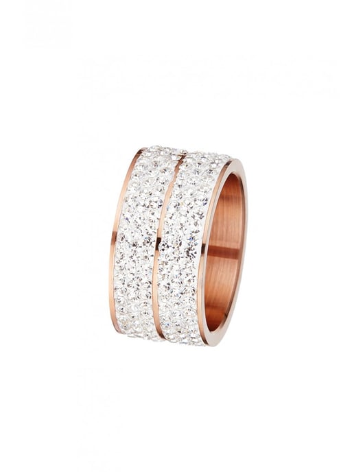Anillo Elodie - Oro rosa y cristal - Image 3