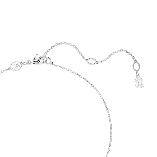 Swarovski 'Idyllia' Women's Base Metal Necklace - Silver 5691484 - Image 3