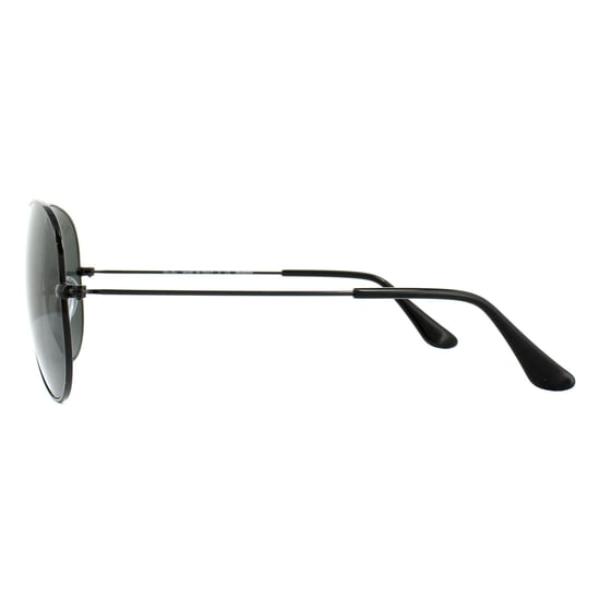 Gafas de sol Ray-Ban Aviator 3025 Negro Verde Polarizado 002/58 62mm - Image 3
