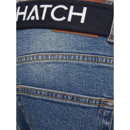 Crosshatch Mens Princed Denim Jeans (Stone Wash) - Image 3
