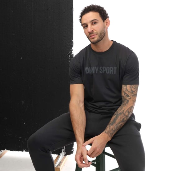 Men's DKNY Tonal Logo T-Shirt in Charcoal