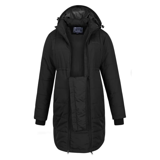 Mountain Warehouse Womens/Ladies Amethyst Long Maternity Padded Jacket (Black) - Image 6
