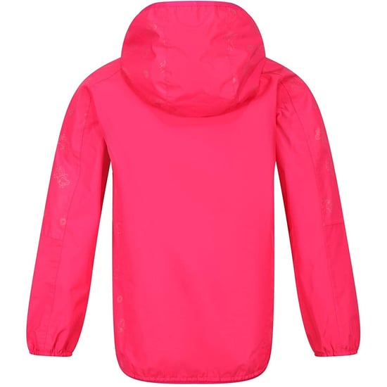 Regatta Childrens/Kids Waterproof Jacket (Bright Blush) - Image 2