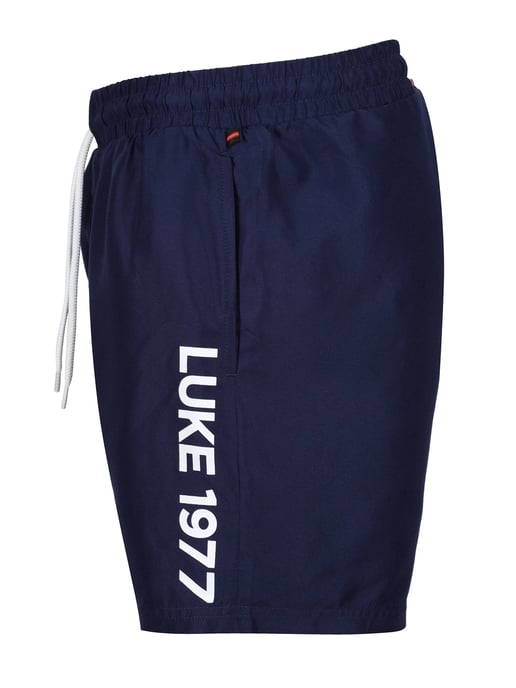 Luke 1977 Men's Side On Swim Shorts in Navy