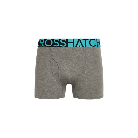 Crosshatch Mens Typan Boxer Shorts (Pack of 3) (Teal) - Image 3
