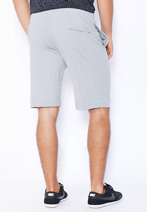 Nike Crusader Mens Jersey Shorts Grey