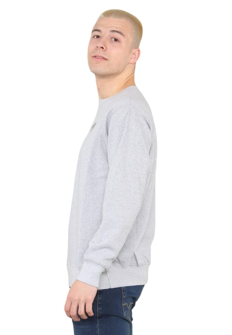 Sudadera tipo pulóver con cuello redondo MYT para hombre en gris - Image 3