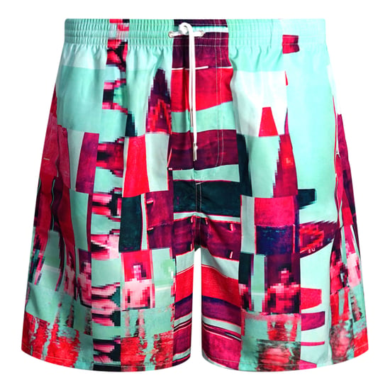 Ba�ador azul con dise�o abstracto de Dsquared2 - Image 1