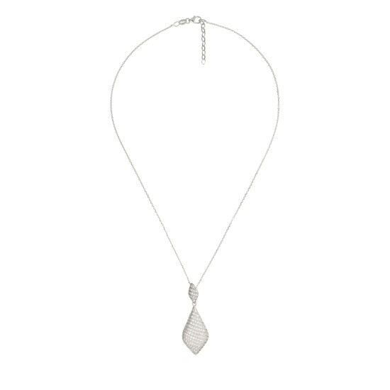 Orphelia Women's 925 Sterling Silver Chain with Pendant - Silver ZH-4517 - Image 3