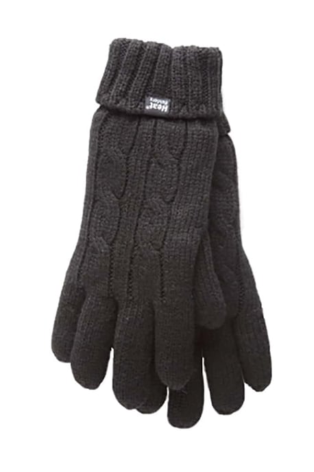 Heat Holders - Guantes de invierno de punto por cable de 2,3 tog para mujer - Image 1