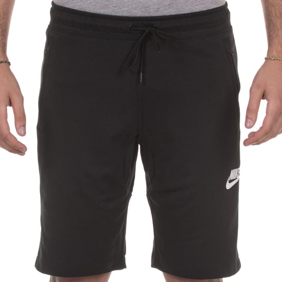 Pantalones cortos deportivos de forro polar para hombre Nike Negro 803672-010 - Image 2
