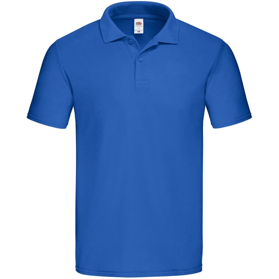 Fruit of the Loom Mens Original Pique Polo Shirt (Royal Blue) - Image 1