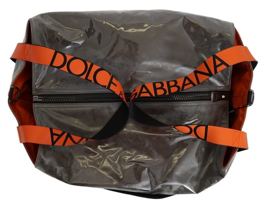 Bolso de Tela Verde Grande para Hombre en Algodón de Dolce & Gabbana - Image 5