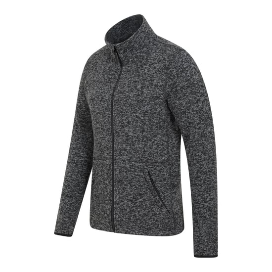 Mountain Warehouse Mens Idris III Full Zip Fleece Jacket (Black) - Image 3