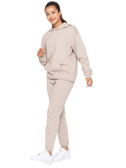 Enzo | Womens Oversized Pullover Hoodie Tracksuit Set - Image 2