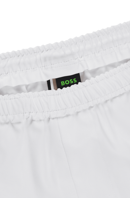 Men's Boss Matteo Berrettini Water-Repellent Shorts in Natural