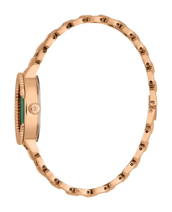 RC5L020M0075 Roberto Cavalli Womens Quartz Stainless Steel Dark Green 5 ATM 30 mm Watch