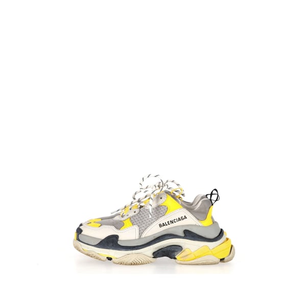 Balenciaga Triple S Sneakers in Grey Polyurethane - Image 5
