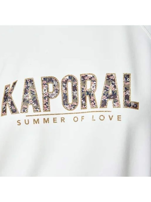 Sudadera de mujer Kaporal “Java” en color crudo - Image 3