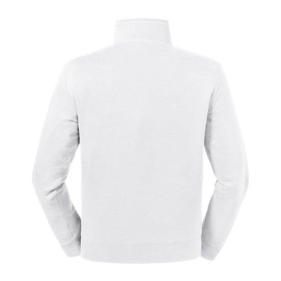 Russell Mens Authentic Quarter Zip Sweatshirt (White) - Image 2