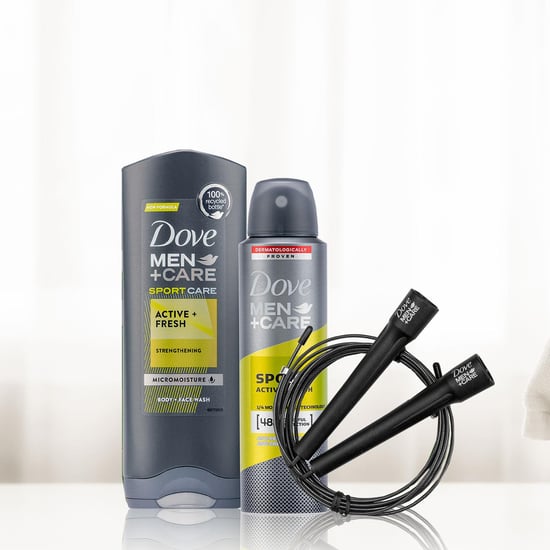 Dove Men+Care Sports Active Duo & Skipping Rope Gift Set
