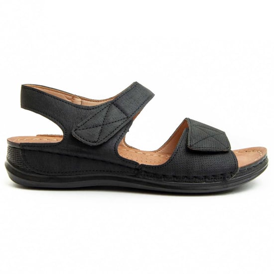 Sandalía de Tacón Montevita Colina en Negro - Image 2