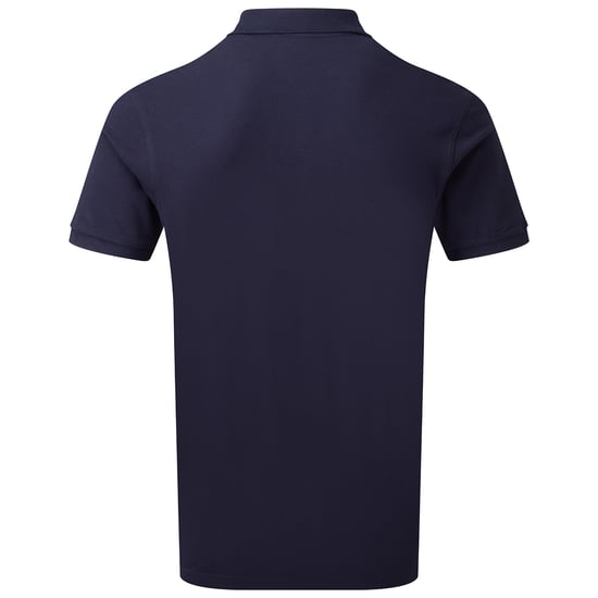 Asquith & Fox Mens Plain Short Sleeve Polo Shirt (Navy) - Image 2