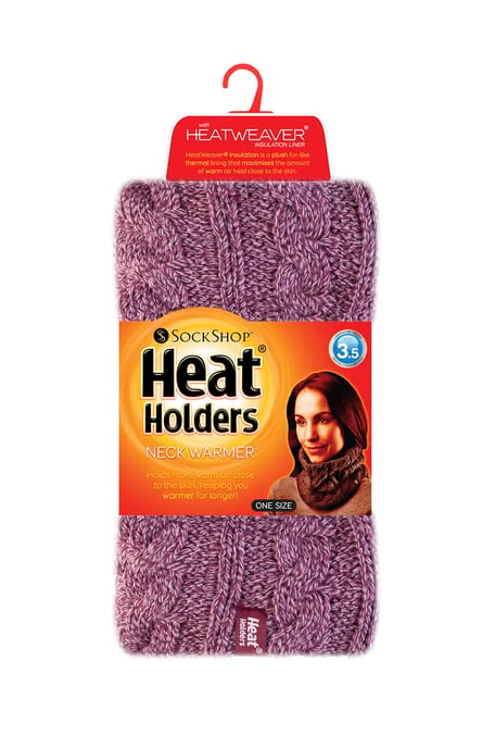 Heat Holders - Jersey de cuello de punto grueso con forro polar para mujer - Image 2