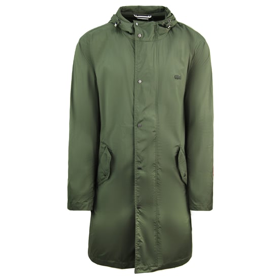 Chaqueta Lacoste Water-Repellent Hombre Verde Oscuro - Image 1