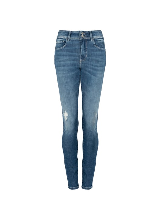 Guess Vaqueros Skinny High de mujer azul - Image 1