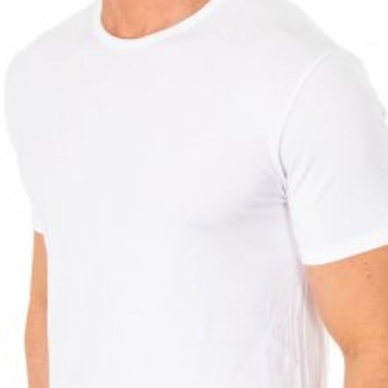 Short-sleeved, round-neck T-shirt for men A0DGP. Everyday comfort and style.