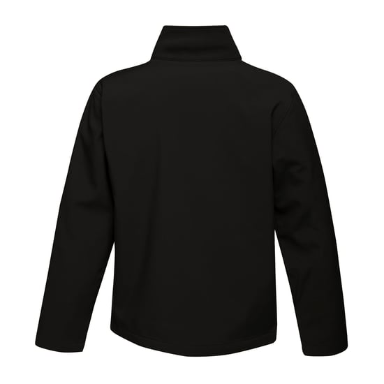 Regatta Mens Ablaze Printable Softshell Jacket (Black/Classic Red)
