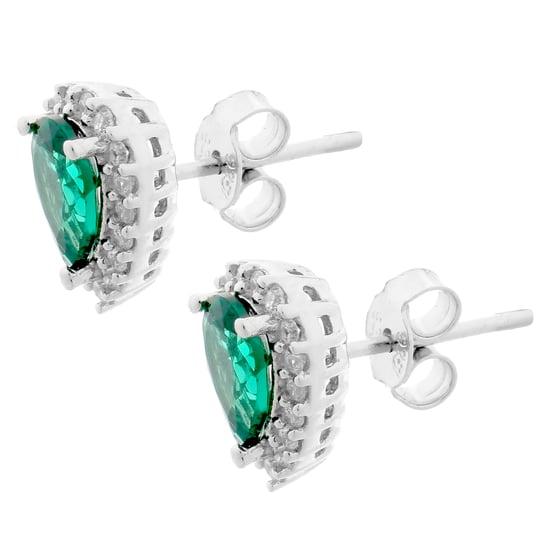 Orphelia 'Enora' Women's 925 Sterling Silver Stud Earrings - Silver ZO-7226/EM - Image 3