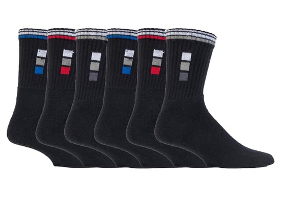 Paquete de 6 calcetines de algodón transpirable para hombre 11-14 uk - Image 1