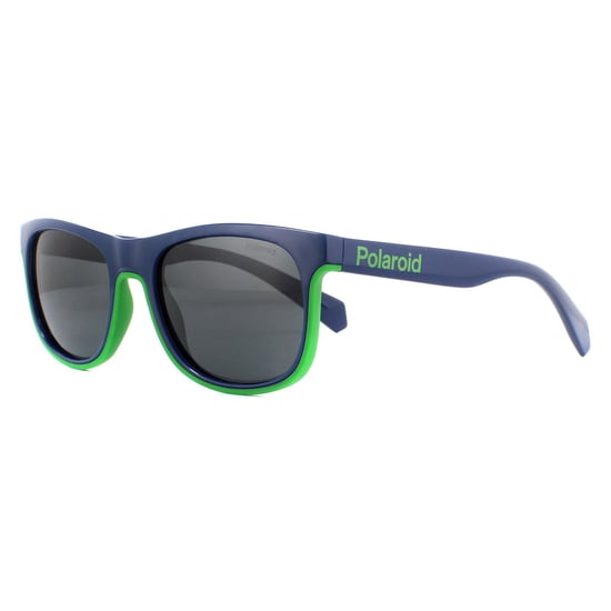 Gafas de sol para niños Polaroid PLD 8041/S RNB M9 Azul Verde Gris Polarizadas - Image 2