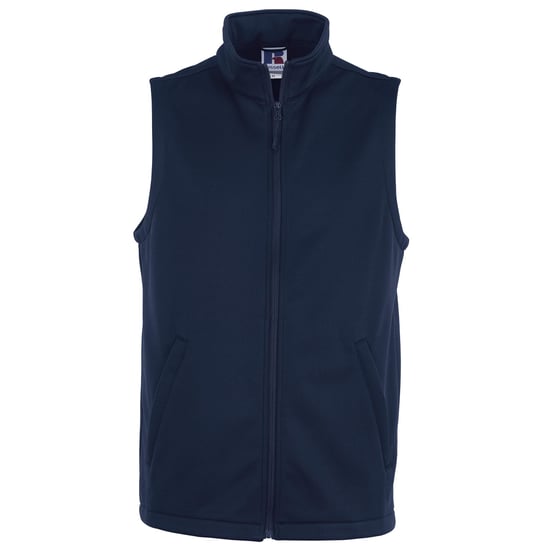 Russell Mens Smart Softshell Gilet Jacket (French Navy) - Image 1