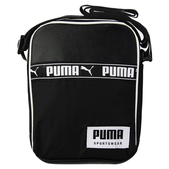 Puma Sportwear Campus Bolso ajustable al hombro unisex negro - Image 1